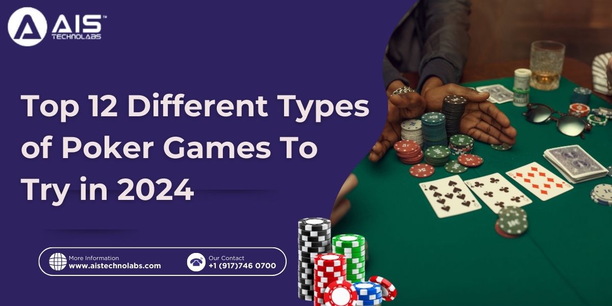 12 different types of poker games 