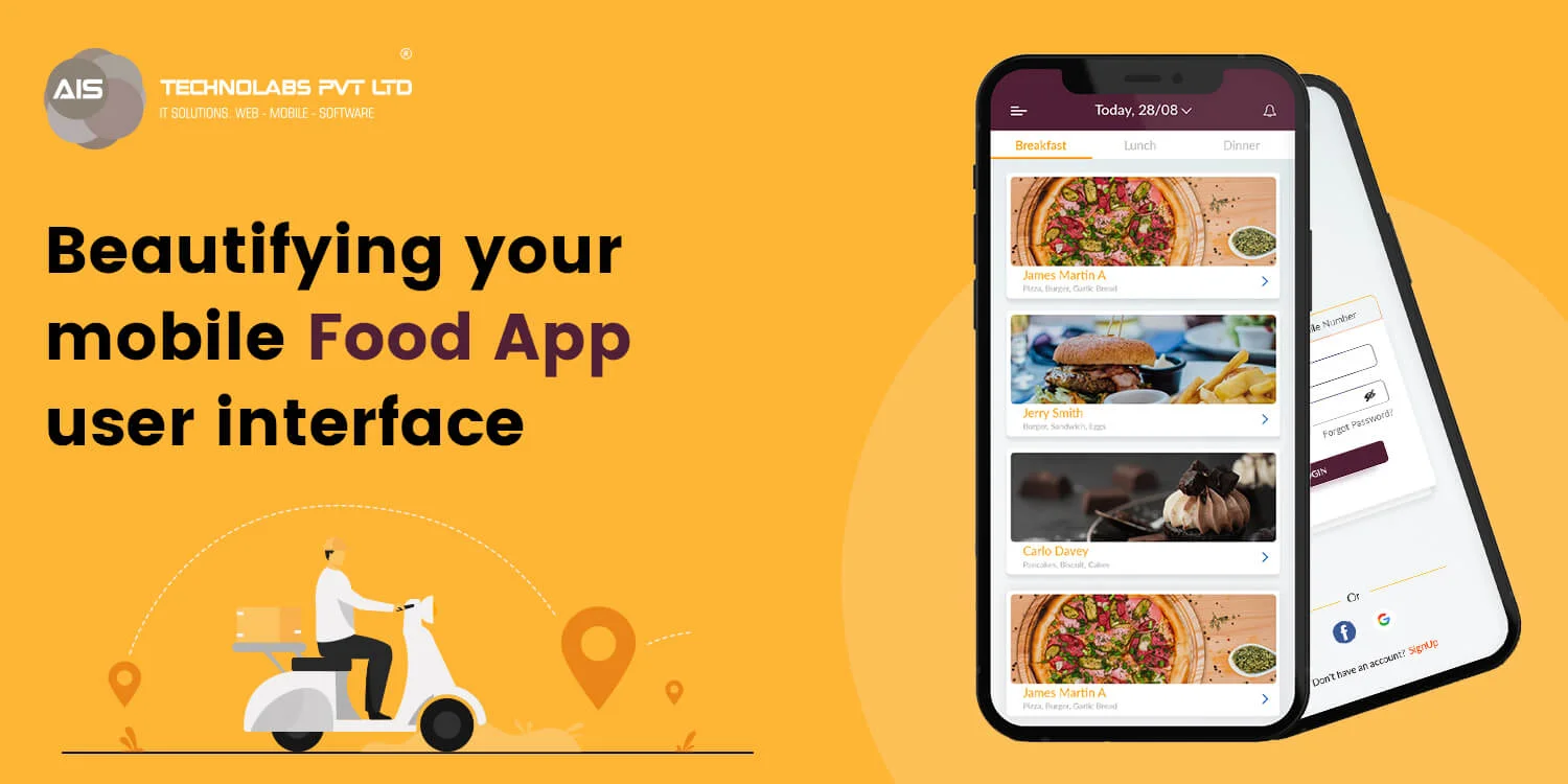 Beautifying your Mobile Food App User interface