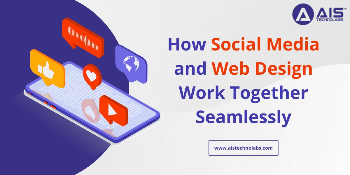 social media and web design work together seamlessly